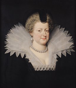 ماري دي ميديشي (1573-1642) بواسطة فرانس بوربوس الأصغر